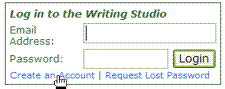 Create a Writing Studio Account Link