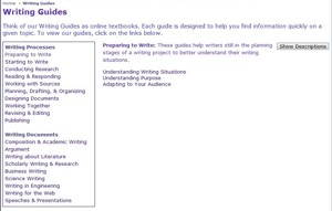 Writing Guides Main Page