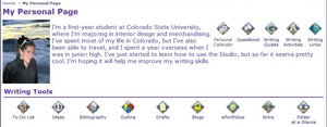 Writing Tools Links on Your Writing Page