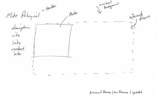 Home Page Sketch