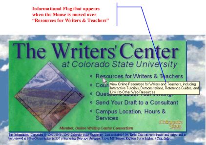 Info Flag Example