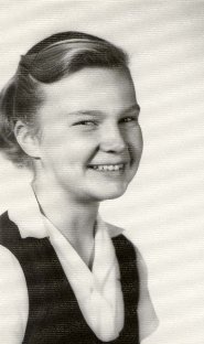 mom, probably in high school